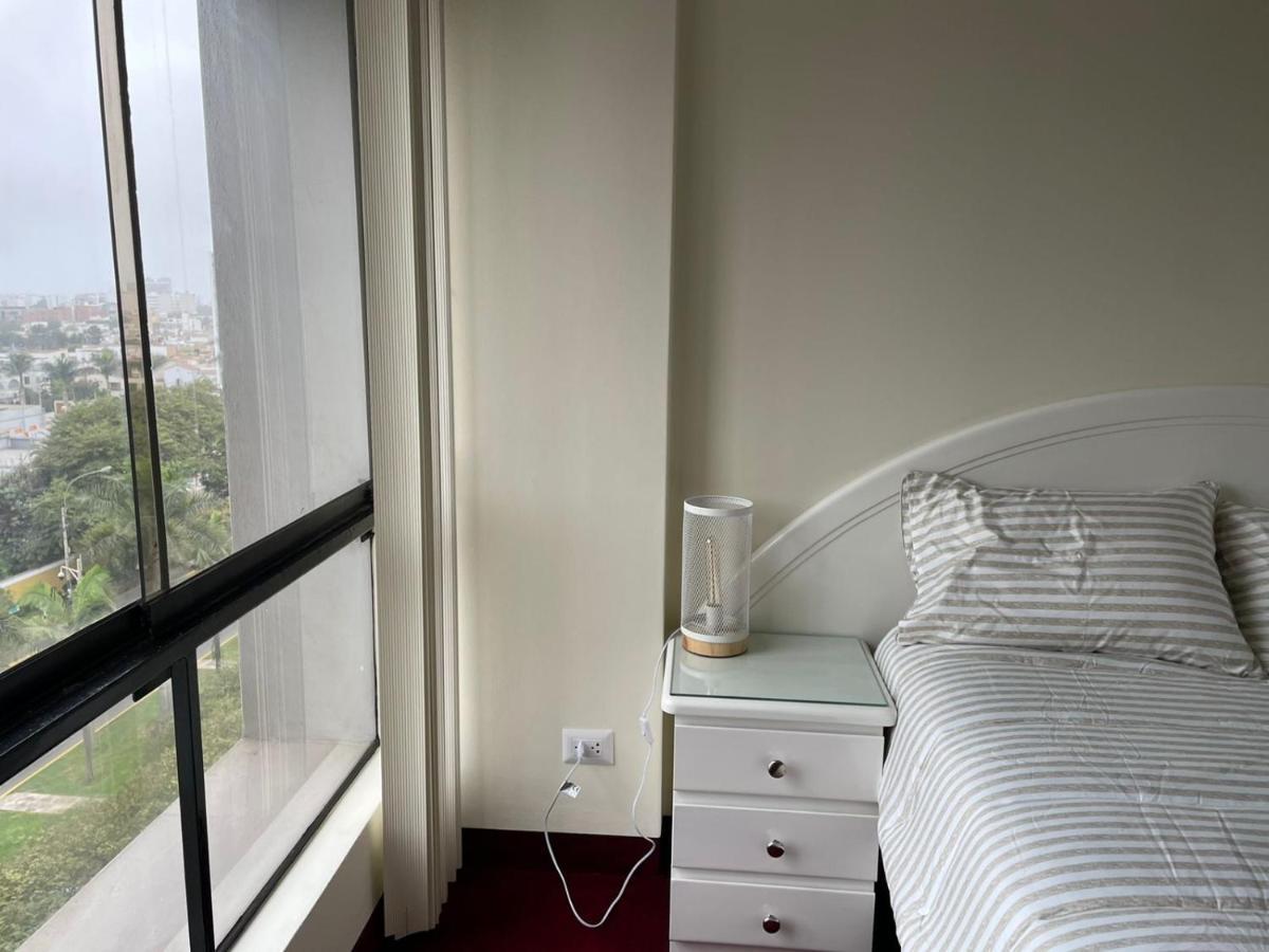Acogedor Dpto En San Isidro Excelente Vista, Piscina Y Wifi Apartamento Lima Exterior foto