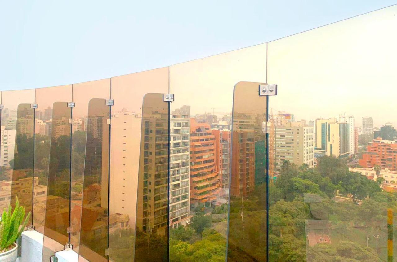 Acogedor Dpto En San Isidro Excelente Vista, Piscina Y Wifi Apartamento Lima Exterior foto
