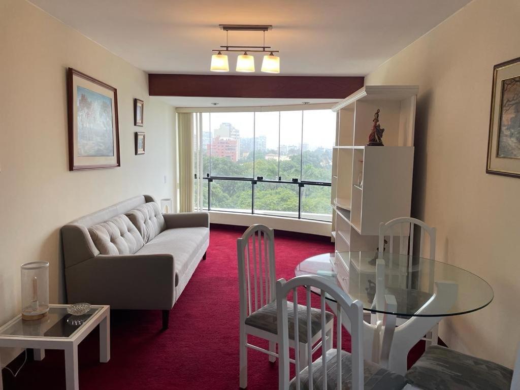 Acogedor Dpto En San Isidro Excelente Vista, Piscina Y Wifi Apartamento Lima Exterior foto